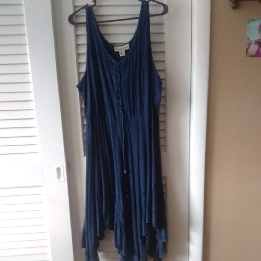 Womens Denim Dress Size 3X